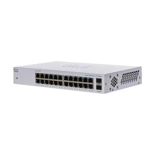 Cisco CBS110 26 Port (24 Gigabit & 2 Gigabit SFP Port) Unmanaged Rackmount Switch