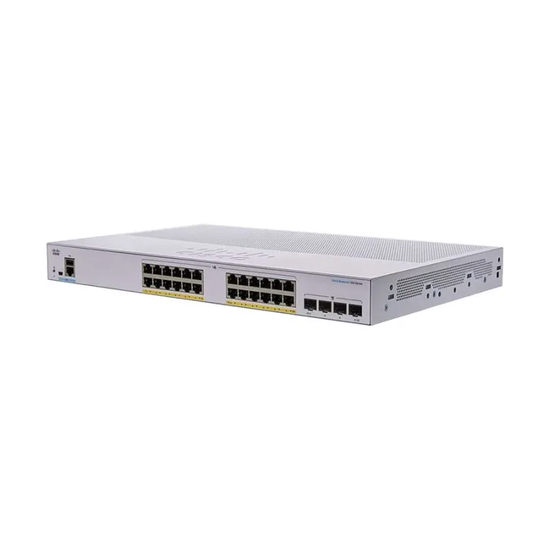 Cisco CBS350-24P-4G 28 port Rackmount Managed Switch