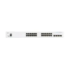 Cisco CBS350-24T-4X 28 Port (24-port 10/100/1000 Ethernet & 4-port 10G SFP+) Managed Switch