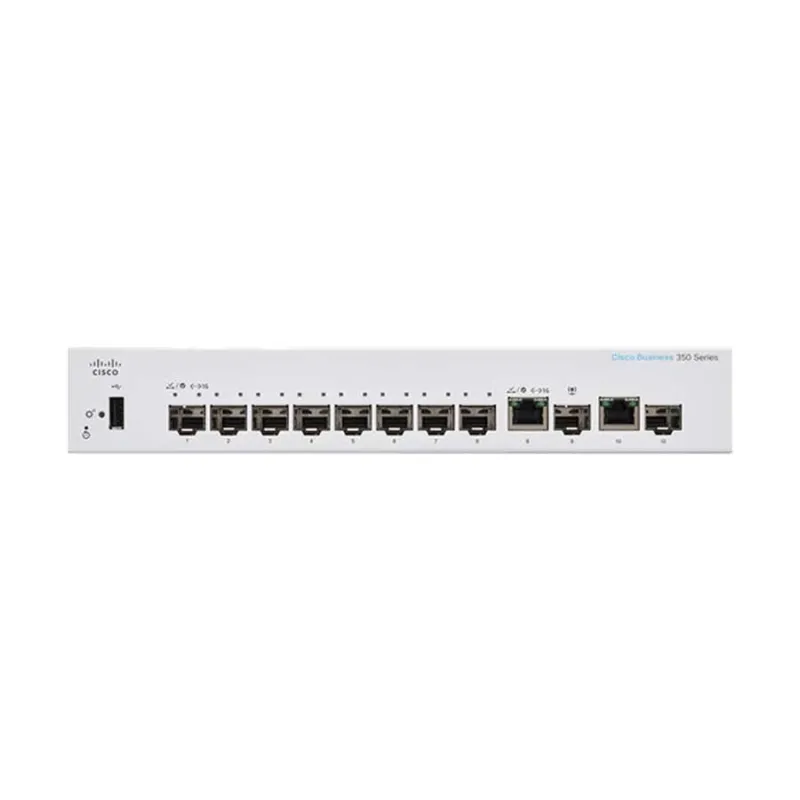 Cisco CBS350-8S-E-2G 10 Port Managed Network Switch