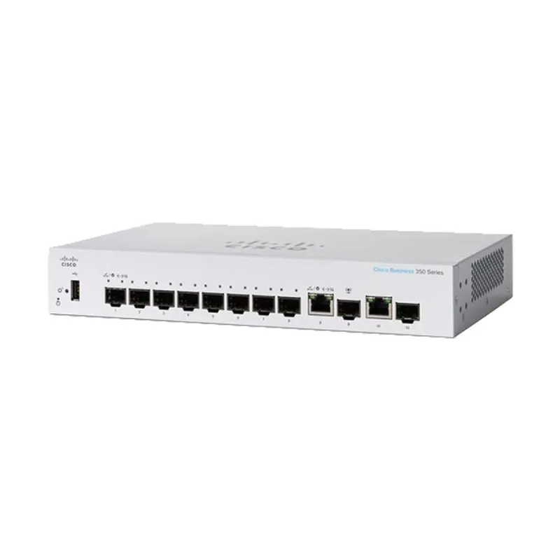Cisco CBS350-8S-E-2G 10 Port Managed Network Switch