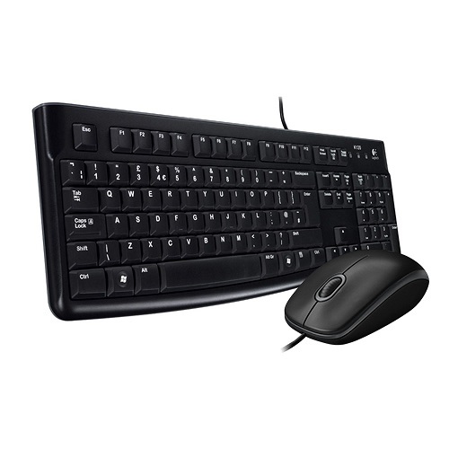 Logitech K120 Keyboard With Bangla and B100 Optical Mouse Combo