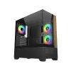 Cooler Master Elite 690 Wood Micro ATX Mid Tower Cabinet Case - Black