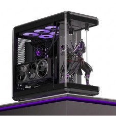 Cooler Master MasterFrame 360 PANORAMA Mid Tower Cabinet Case - Black