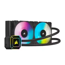 Corsair iCUE H100i 240mm Elite Capellix Liquid CPU Cooler Black