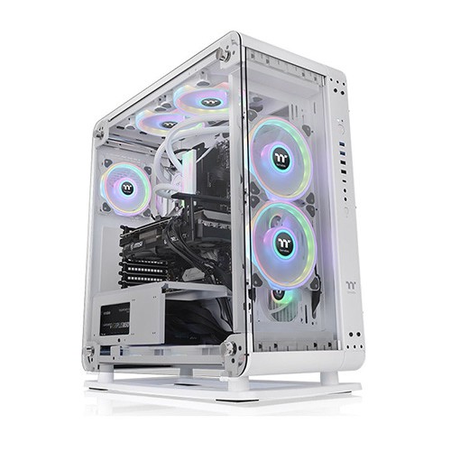 Thermaltake Core P6 Snow Tempered Glass ATX Mid Tower Computer Casing