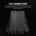 Corsair 2500D AIRFLOW Mid-Tower Dual Chamber PC Case - Black