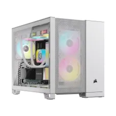 Corsair 2500D AIRFLOW Mid-Tower Dual Chamber PC Case - White
