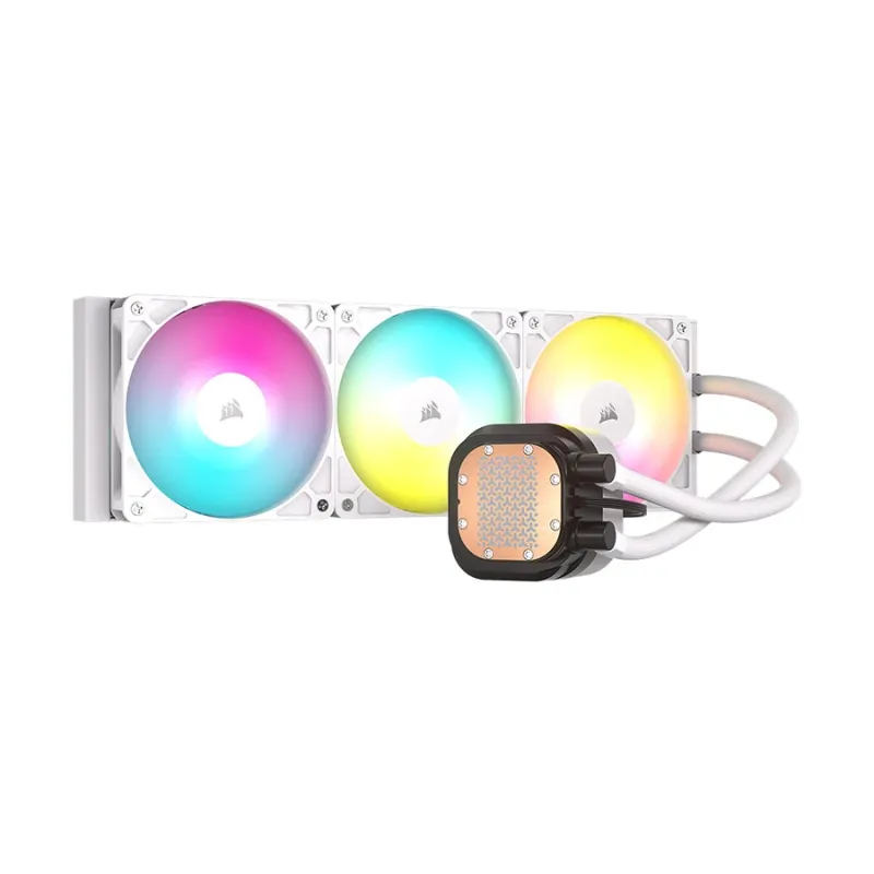 Corsair NAUTILUS 360 RS ARGB 360mm Liquid CPU Cooler White