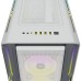 Corsair iCUE 5000T RGB Tempered Glass Mid-Tower ATX Casing White