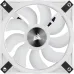 Corsair iCUE QL120 RGB 120mm PWM White Case Fan Triple Fan Kit with Lighting Node CORE