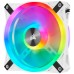 Corsair iCUE QL120 RGB 120mm PWM White Single Case Fan