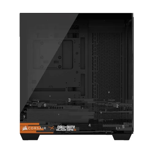 CORSAIR 3500X Call of Duty Black OPS 6 Edition Mid Tower E-ATX Gaming Desktop Casing