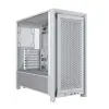 Corsair FRAME 4000D Modular Mid-Tower ATX Gaming Casing White