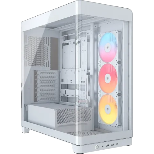 Corsair FRAME 4500X RS-R ARGB Panoramic Glass E-ATX Mid-Tower Casing White