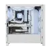 CORSAIR iCUE 4000D RGB AIRFLOW QL Edition Mid Tower True White ATX Gaming Desktop Case