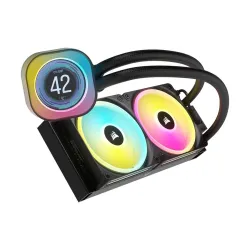 CORSAIR iCUE Link H100i LCD RGB 240mm AIO Black Liquid CPU Cooler