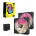 Corsair iCUE LINK RX140 MAX RGB 140mm PWM Thick Fans Starter Kit Dual Pack