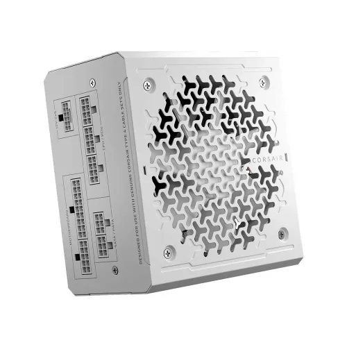 Corsair RMe Series RM850e 850W 80 Plus Gold Fully Modular ATX Power Supply White