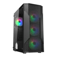 Cougar MX110 RGB Mid Tower Gaming Casing - Black