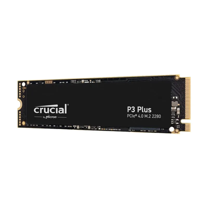 Crucial P3 Plus 500GB M.2 2280 PCIe Gen 4 x 4 NVMe Internal SSD
