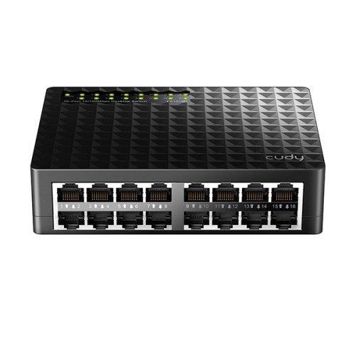 Cudy FS1016D 16-Port 10/100Mbps Desktop Switch Cudy FS1016D 16-Port 10/100Mbps Desktop Switch