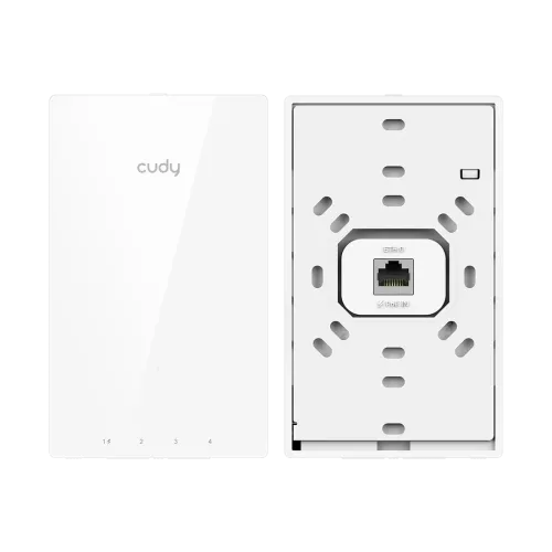 Cudy AP3000 Wall Indoor AX3000 Mbps Wireless Dual Band Wi-Fi 6 Wall-Plate Access Point