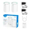 Cudy M1500 AX1500 Mbps Gigabit Dual-Band Mesh Wi-Fi 6 System (2-Pack) Cudy M1500 AX1500 Mbps Gigabit Dual-Band Mesh Wi-Fi 6 System (2-Pack)