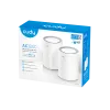 Cudy M3000 V2 AX3000 2.5G Dual Band Wi-Fi 6 Mesh Router White (2 Pack)