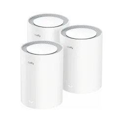 Cudy M3000 AX3000 2.5G Dual Band Wi-Fi 6 Mesh Router White (3 Pack) Cudy M3000 AX3000 2.5G Dual Band Wi-Fi 6 Mesh Router White (3 Pack)