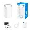 Cudy M3000 AX3000 2.5G Dual Band Wi-Fi 6 Mesh Router White (1 Pack) Cudy M3000 AX3000 2.5G Dual Band Wi-Fi 6 Mesh Router White (1 Pack)