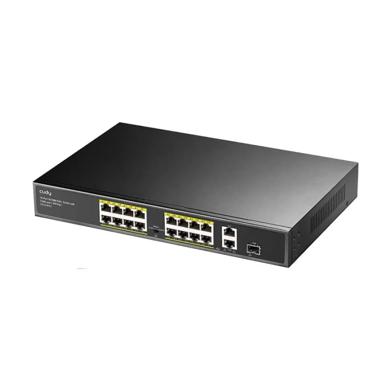 Cudy FS1018PS1 16 Port 10/100Mbps PoE+ Unmanaged Switch Cudy FS1018PS1 16 Port 10/100Mbps PoE+ Unmanaged Switch