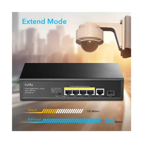 Cudy GS1005PTS1 6 Port Network Switch