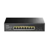 Cudy GS1008PS2 1.0 10 Port (8-Port 10/100/1000Mbps PoE+, 2-Port SFP) Unmanaged Desktop Switch