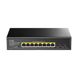 Cudy GS1008PS2 1.0 10 Port (8-Port 10/100/1000Mbps PoE+, 2-Port SFP) Unmanaged Desktop Switch Cudy GS1008PS2 1.0 10 Port (8-Port 10/100/1000Mbps PoE+, 2-Port SFP) Unmanaged Desktop Switch