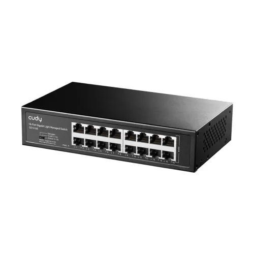 Cudy GS1016E 1.0 16 Port (16-Port 10/100/1000Mbps Ethernet) Managed Network Switch