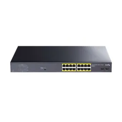 Cudy GS1020PS2 16 Port Gigabit Unmanaged PoE+ Switch with 2 Gigabit SFP Uplink Ports