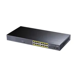 Cudy GS1020PS2 16 Port Gigabit Unmanaged PoE+ Switch with 2 Gigabit SFP Uplink Ports