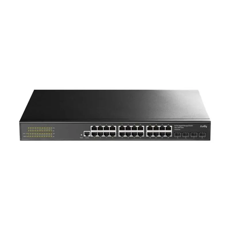 Cudy GS2024S2 24 Port Layer 2 Managed Gigabit Switch with 4 Gigabit SFP Slots