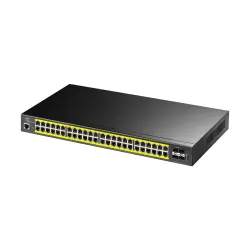 Cudy GS2048PS4 1.0 52 Port (48-Port 10/100/1000Mbps PoE+, 4-Port 10G SFP+) L2 Managed Network Switch