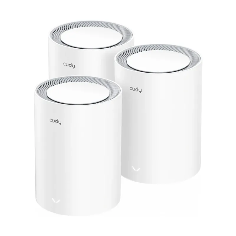 Cudy M3600 BE3600 Mbps Gigabit Dual-Band Mesh Wi-Fi 7 System (3-Pack) Cudy M3600 BE3600 Mbps Gigabit Dual-Band Mesh Wi-Fi 7 System (3-Pack)