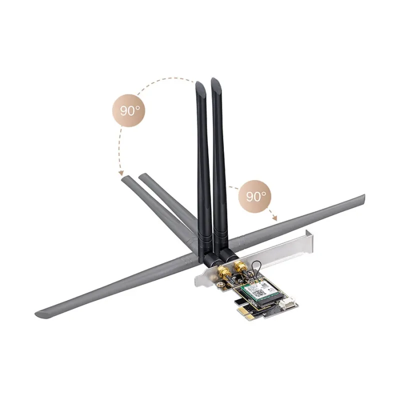 Cudy WE3000 1.0 AX3000 Mbps Dual Band Wi-Fi 6 PCI Express Network Adapter