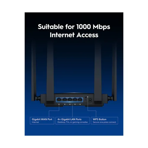 Cudy WR3600 BE3600 Mbps Gigabit Dual-Band Wi-Fi 7 Network Router