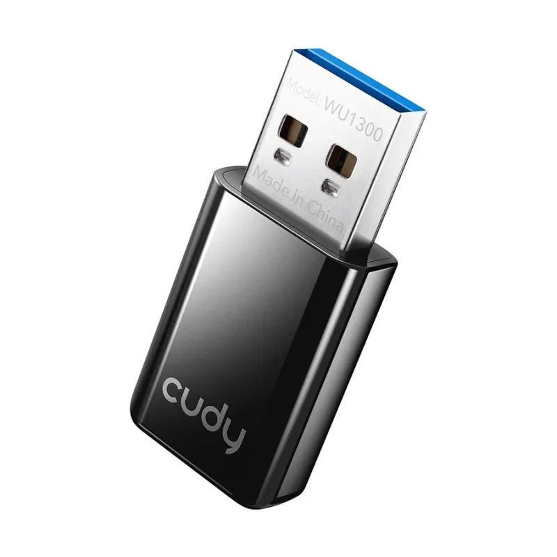 Cudy WU1300 1.0 AC1300 Mbps Dual Band Wi-Fi USB Adapter