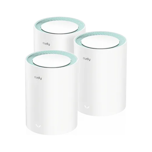 Cudy M1500 AX1500 Mbps Gigabit Dual-Band Mesh Wi-Fi 6 System (3-Pack)