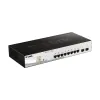 D-Link DGS-1210-10P Gigabit 10-Port (8 PoE & 2 Gigabit SFP) Smart Managed PoE Switch