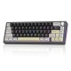 YUNZII AL66 Aluminum Wireless Tri-Mode Mechanical Keyboard with KNOB [Milk Switch]