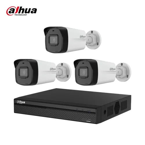 Dahua DH-IPC-HFW1230TL2-S5 3 Unit IP Camera With Package