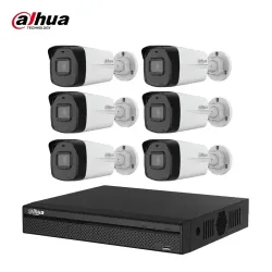 Dahua DH-IPC-HFW1230TL2-S5 6 Unit IP Camera With Package