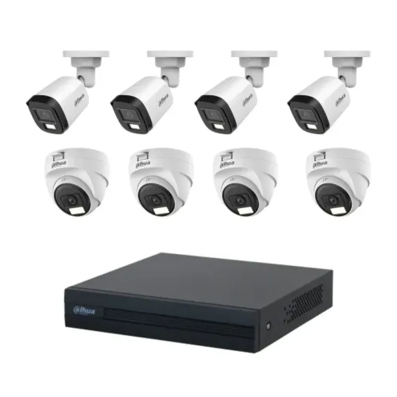 Dahua 8 unit Cc camera package